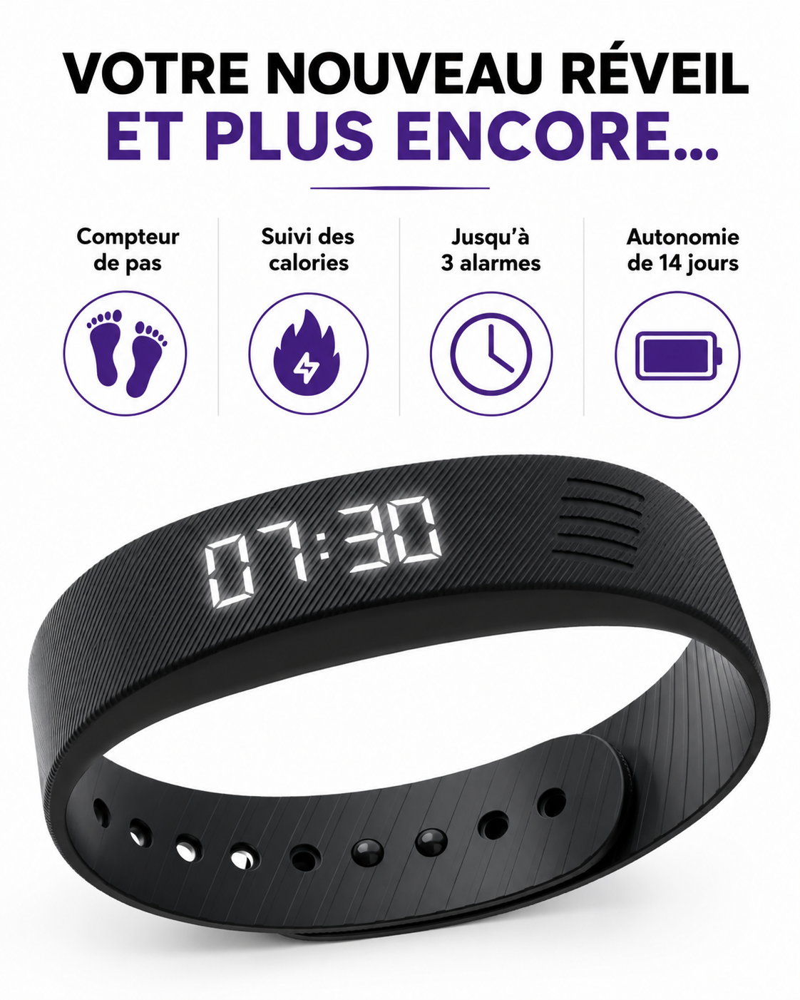 Wake Halo, Le bracelet réveil pour adultes