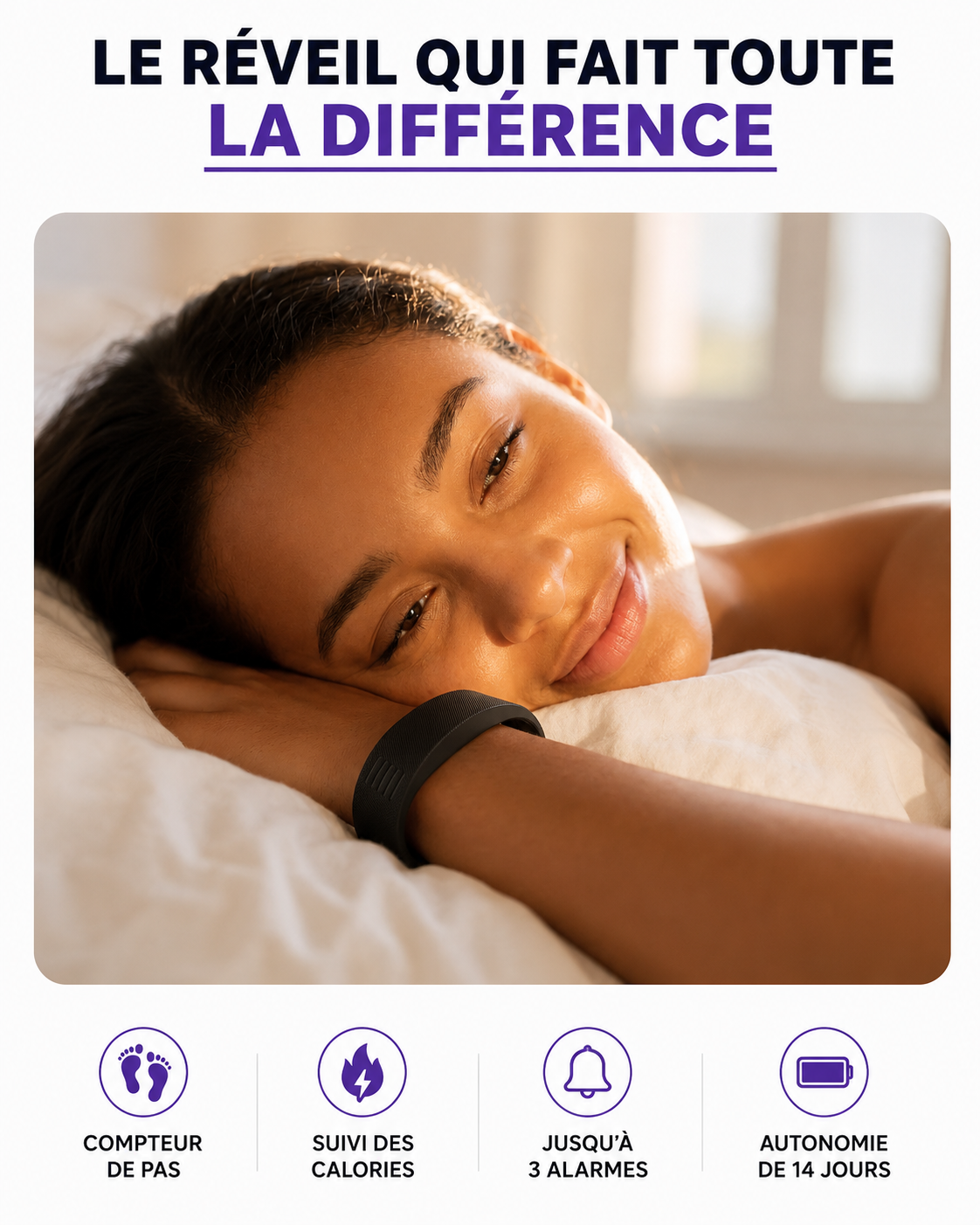 Wake Halo, Le bracelet réveil pour adultes