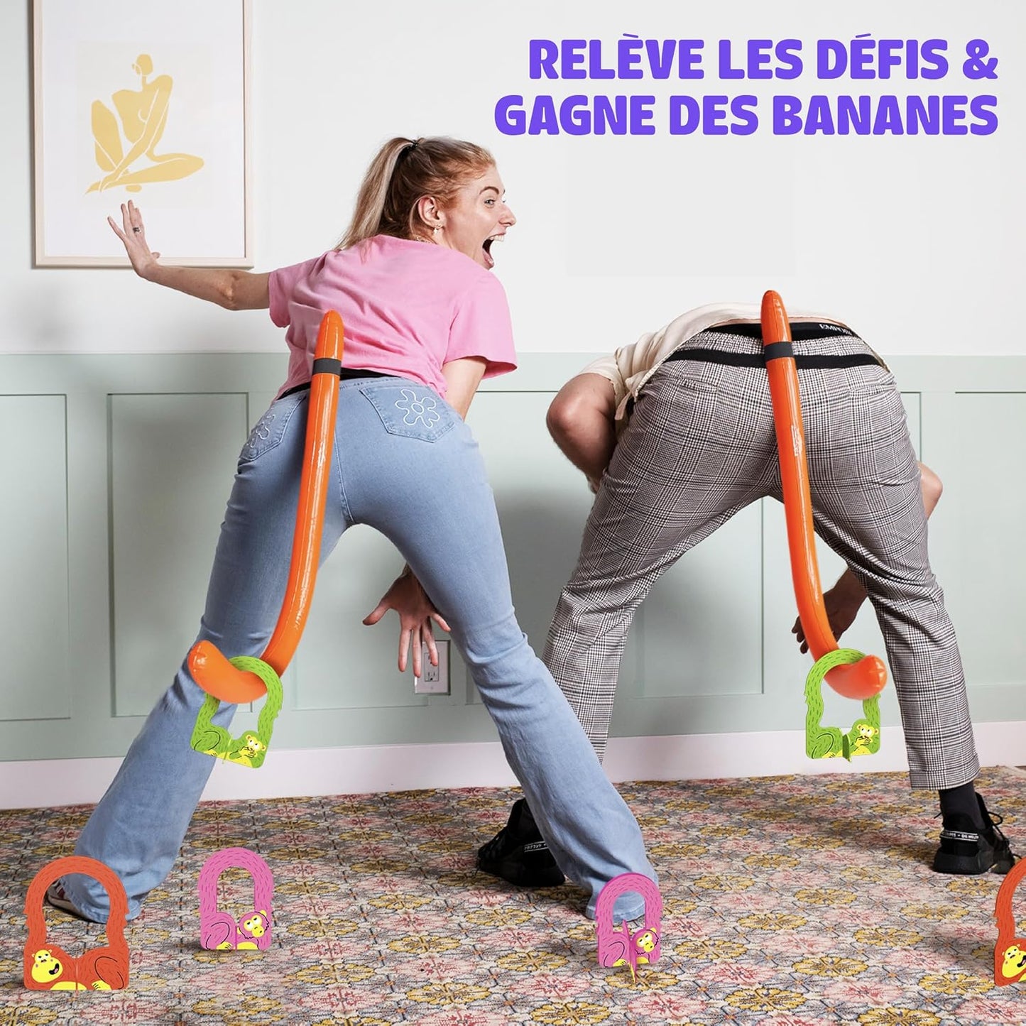 Jeu De Queue Singe, Amusant Pour Enfants Et Adultes