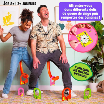 Jeu De Queue Singe, Amusant Pour Enfants Et Adultes